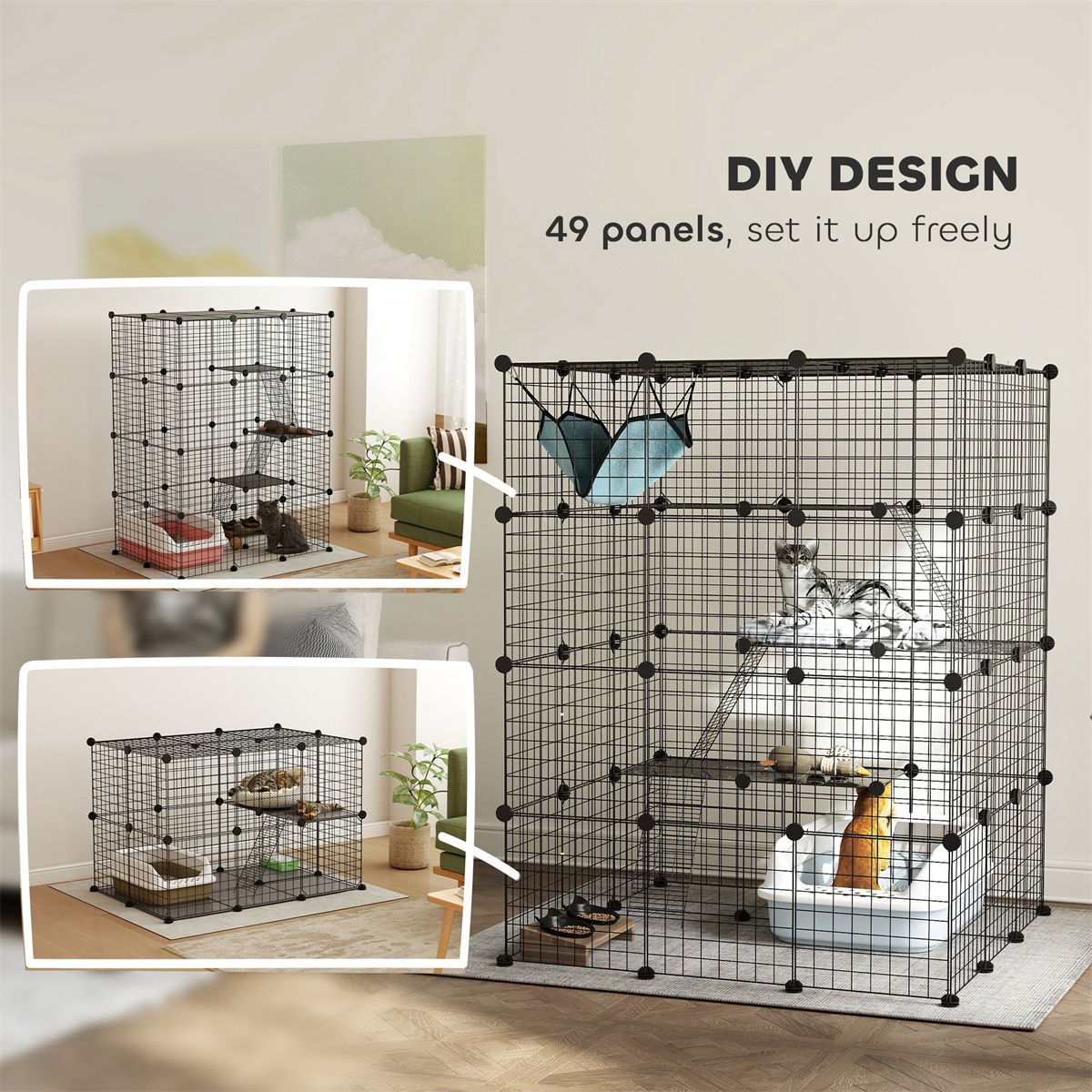 Cat Play Tunnel/Cat Cage ( Amazon Shipping)(Prohibited by WalMart)