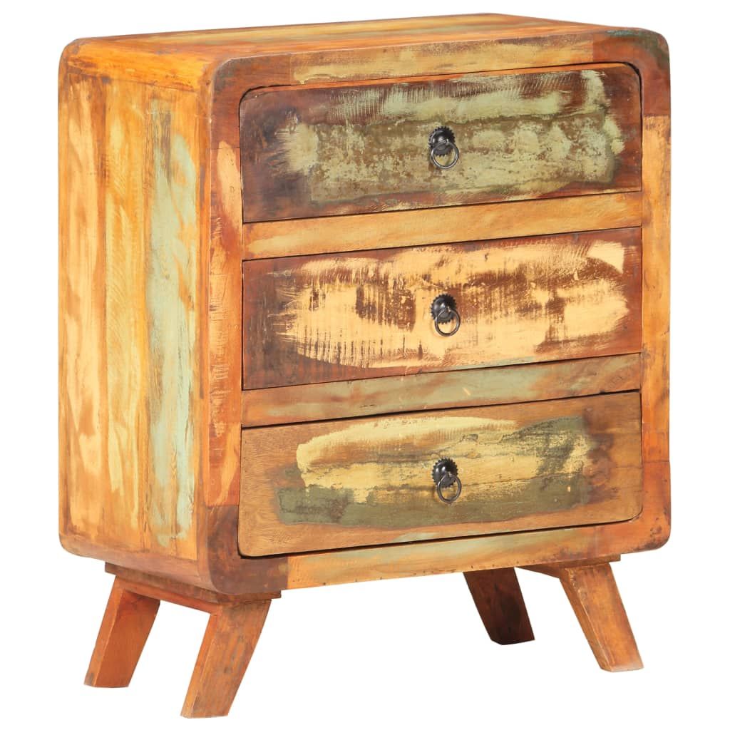 Sideboard 23.6"x13.8"x29.5" Solid Reclaimed Wood