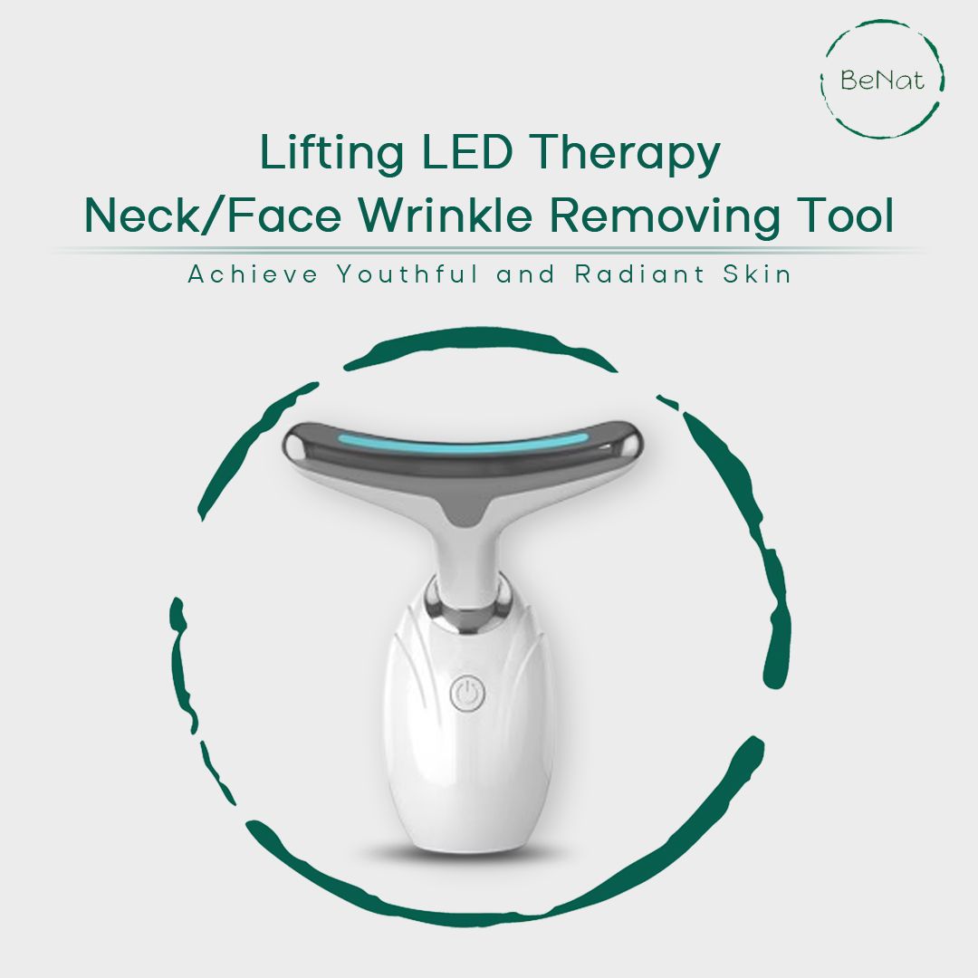 3-in-1 Facial Lift & Sculpt Toolkit: LED Therapy, Electric Gua Sha & Microcurrent Toning Device for Radiant Skin