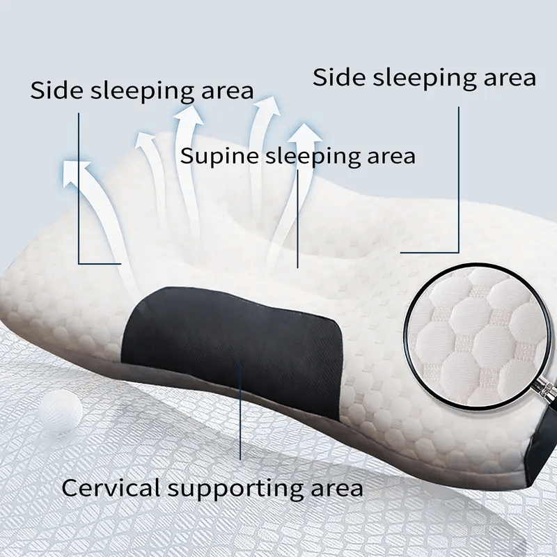 3D Knitted Cotton Massage Pillow(1pack)