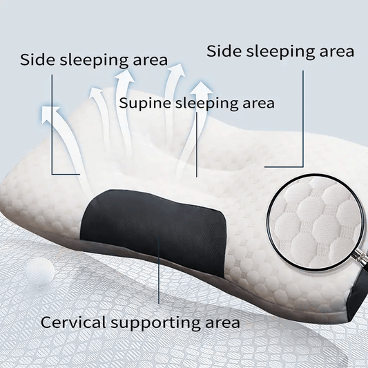 3D Knitted Cotton Massage Pillow(1pack)