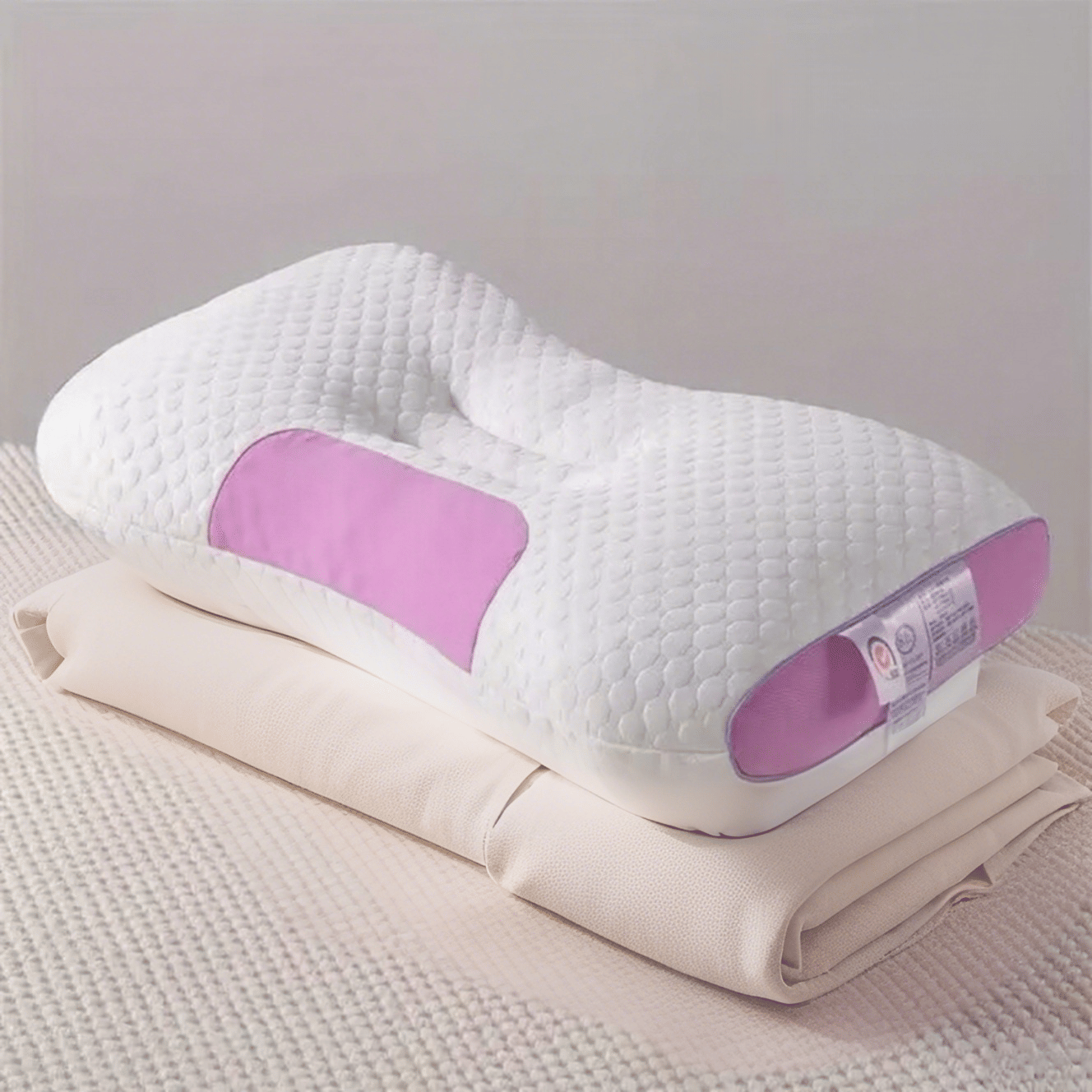 3D Knitted Cotton Massage Pillow(1pack)