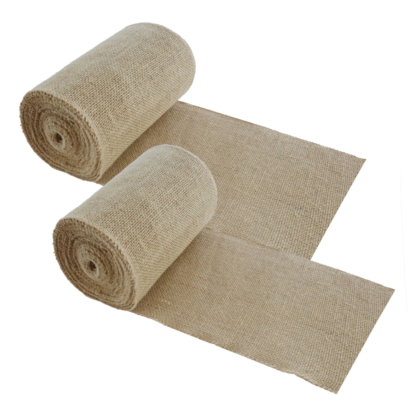 4 rolls 7.8inch*9.8ft Jute Tree Trunk Wrap, Plant and Tree Protection Rope, Biodegradable Gardening Material, Protects Against Wind and Sun, Suitable for Fruit Trees
