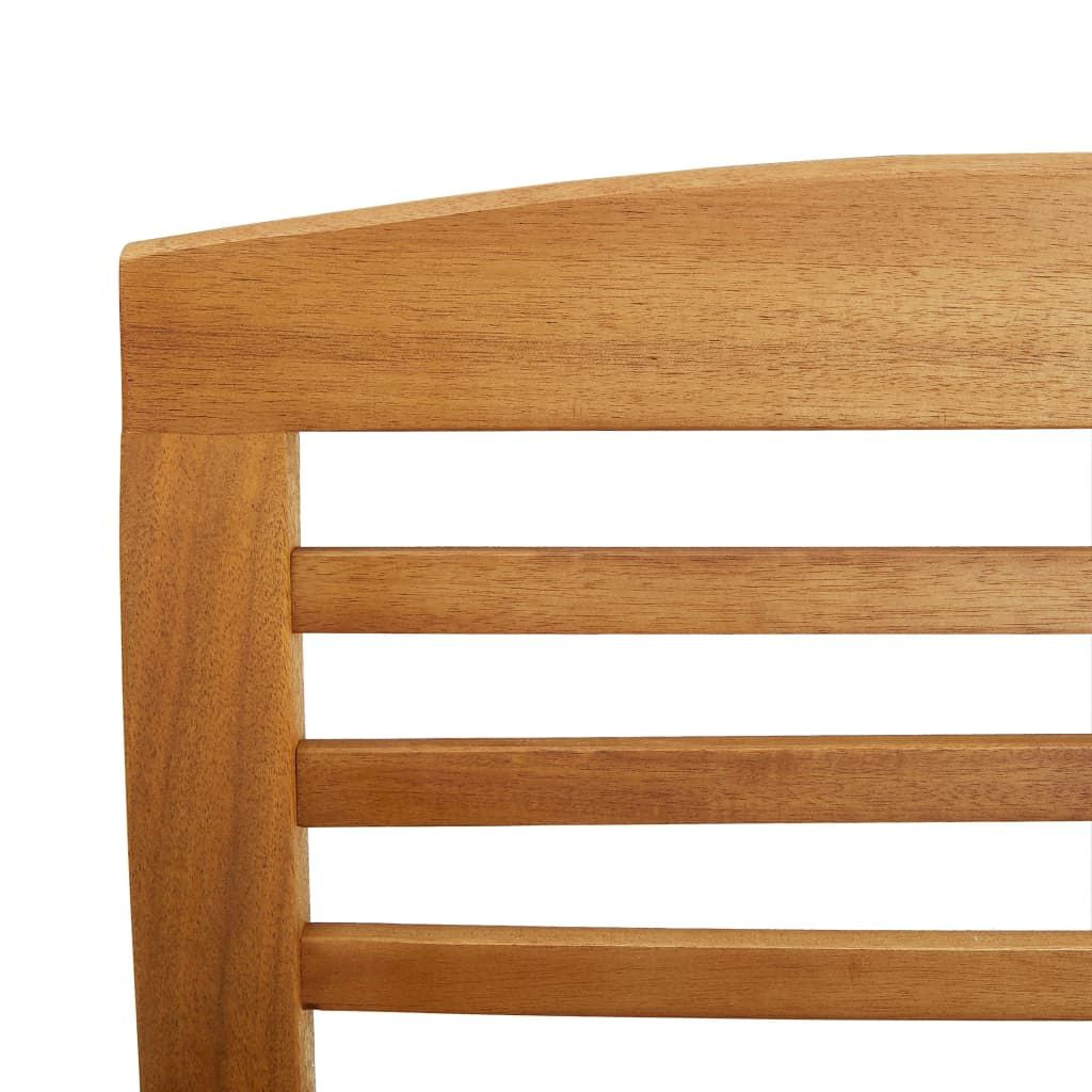 5 Piece Patio Lounge Set Solid Acacia Wood