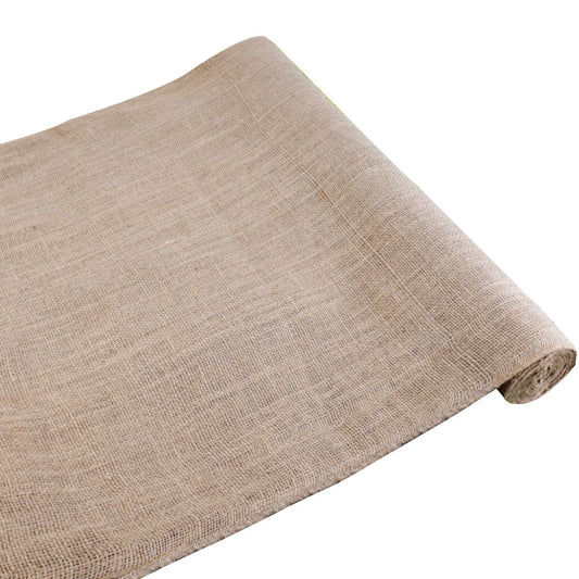 5.3ft*50ft Natural and eco-friendly, jute cloth roll, garden plant cover, soil-moisturizing and weed-control cloth, biodegradable and breathable mulch