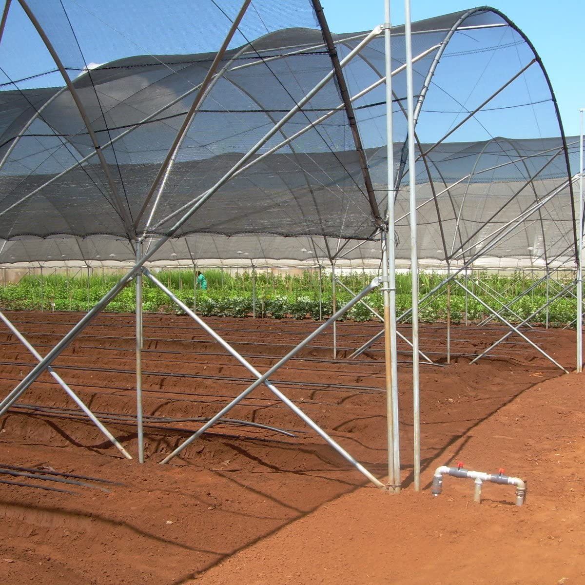 8ft*12ft Black shade net fabric provides efficient shading, premium materials, and an enhanced plant growth environment.