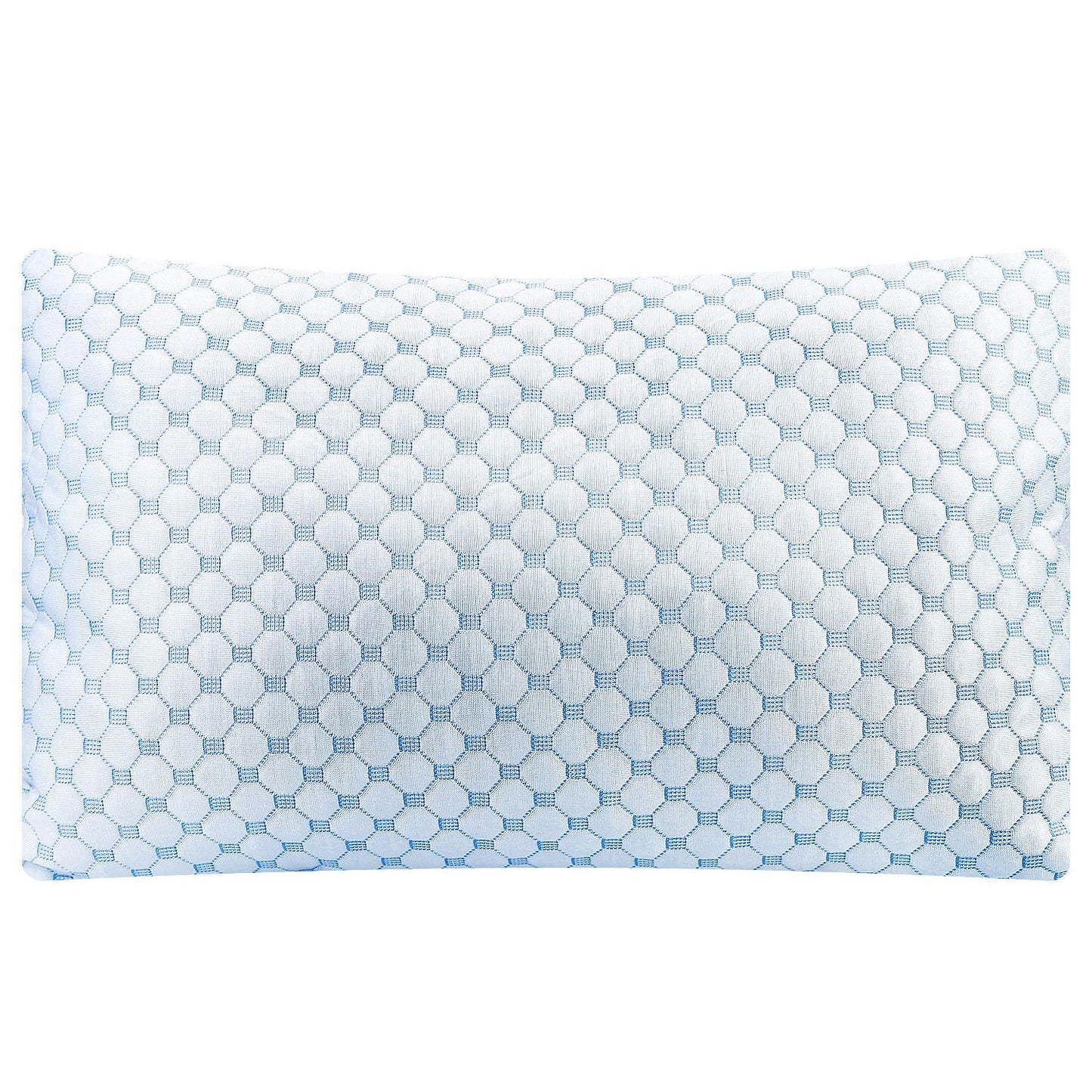 Adjustable, Washable, Breathable Cooling Memory Foam Pillow Ventilated Soft Bed Pillow w/ Cooling Gel Infused Memory Foam Heat Moisture Reducing Cooling Fiber Breathable Machine Washable,