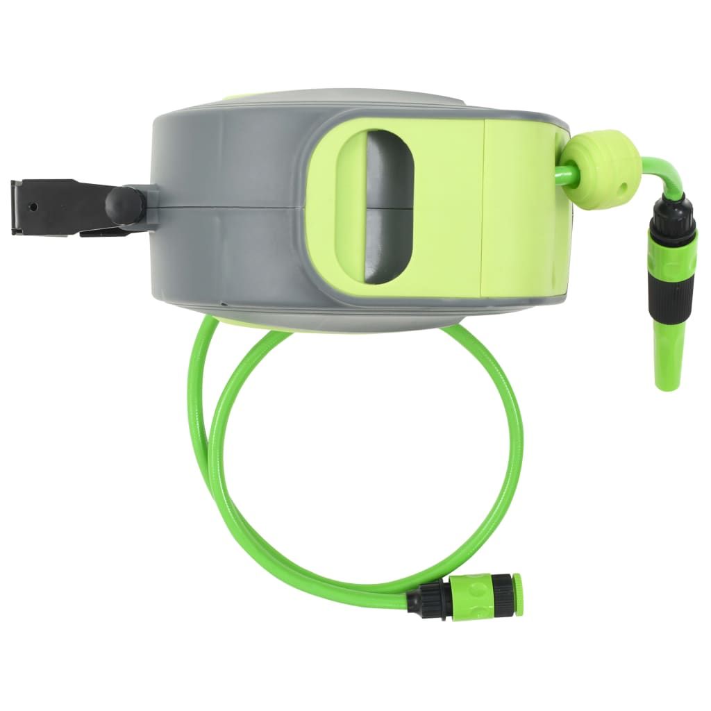 Automatic Retractable Water Hose Reel Wall Mounted 32.8'+3.3'