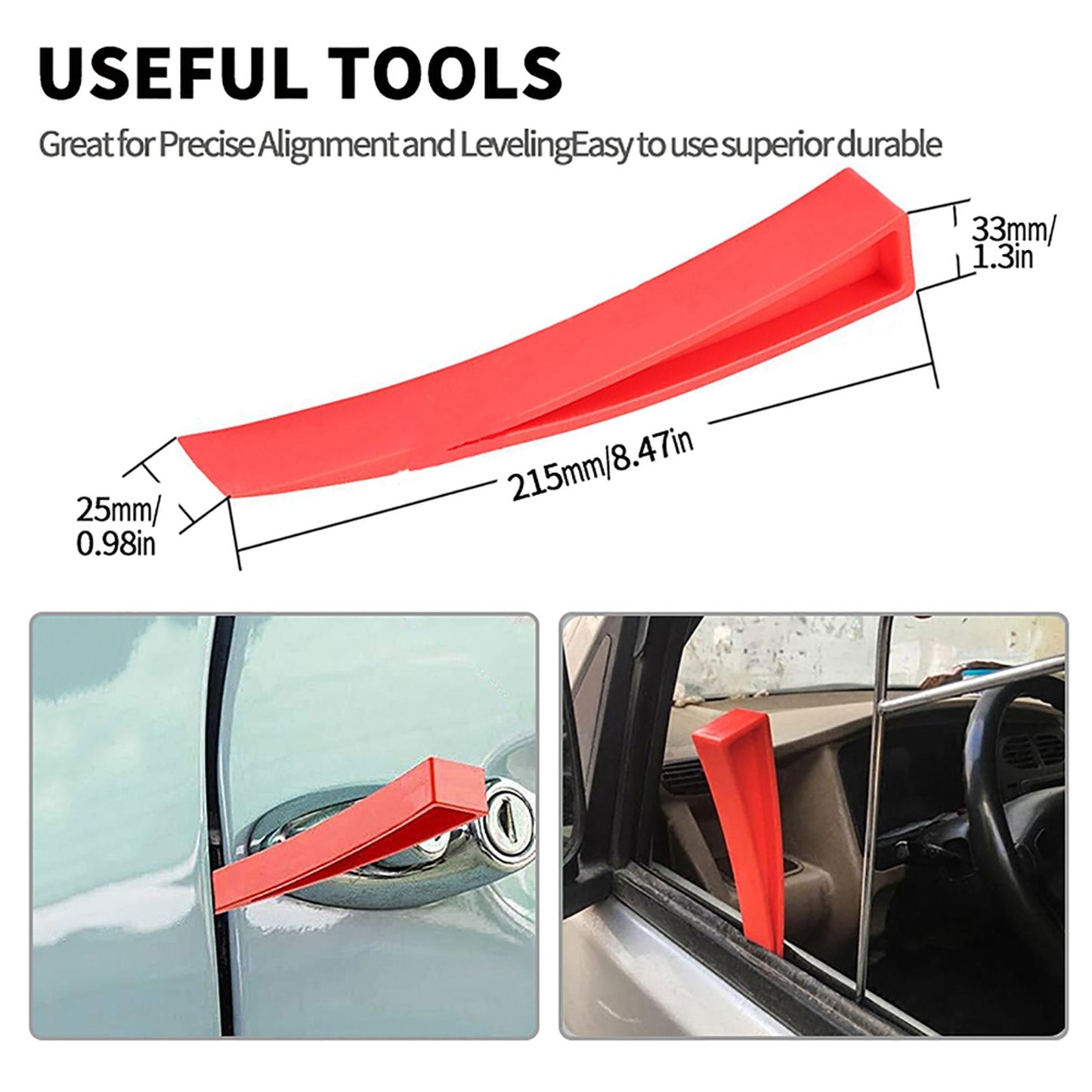Automotive Tool Set 34-piece professional automotive kit with stainless steel long distance fasteners seamless wedge air wedge pump automotive trim removal tool SpeedX.UNIUNI.Amazon.USPS