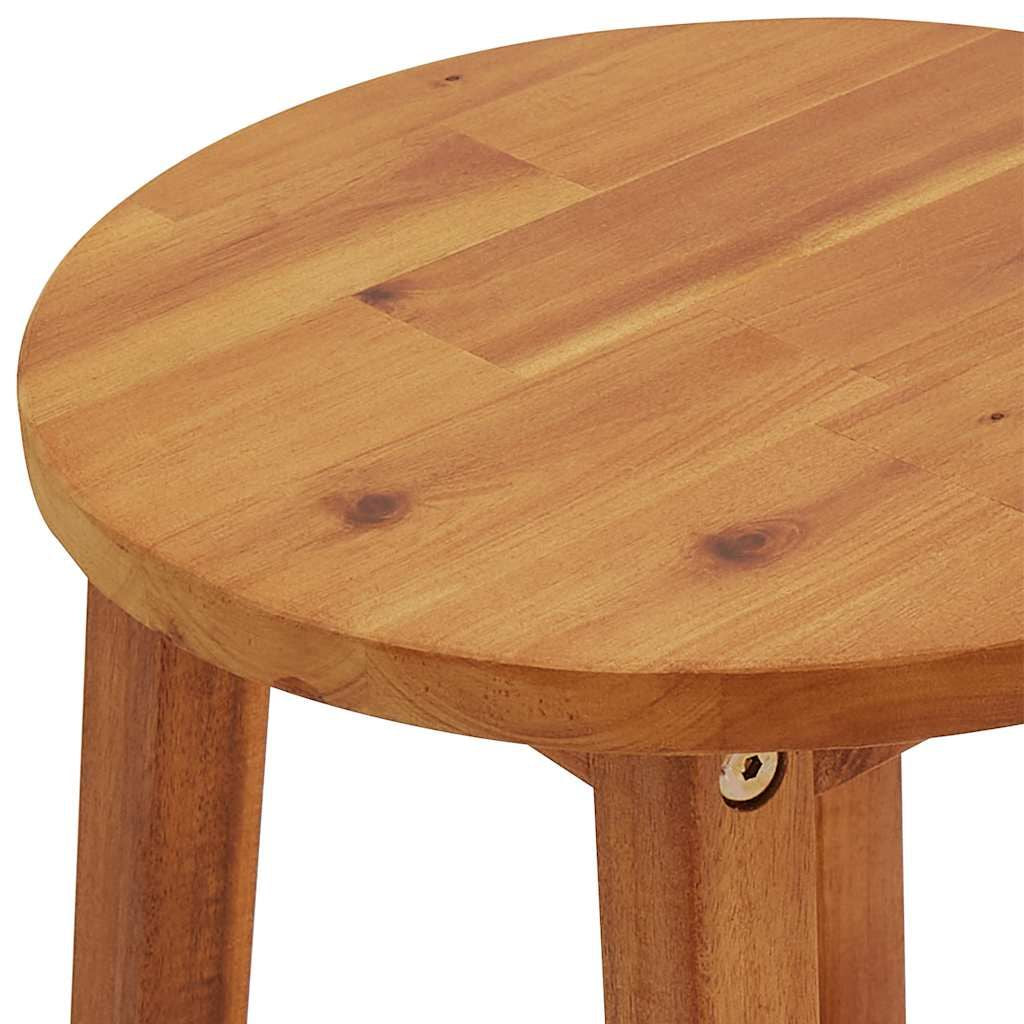 Bar Stools 6 pcs Solid Acacia Wood