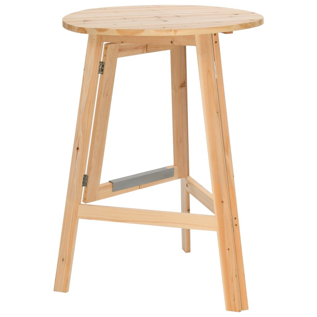 Bar Table Natural wood Fir Wood