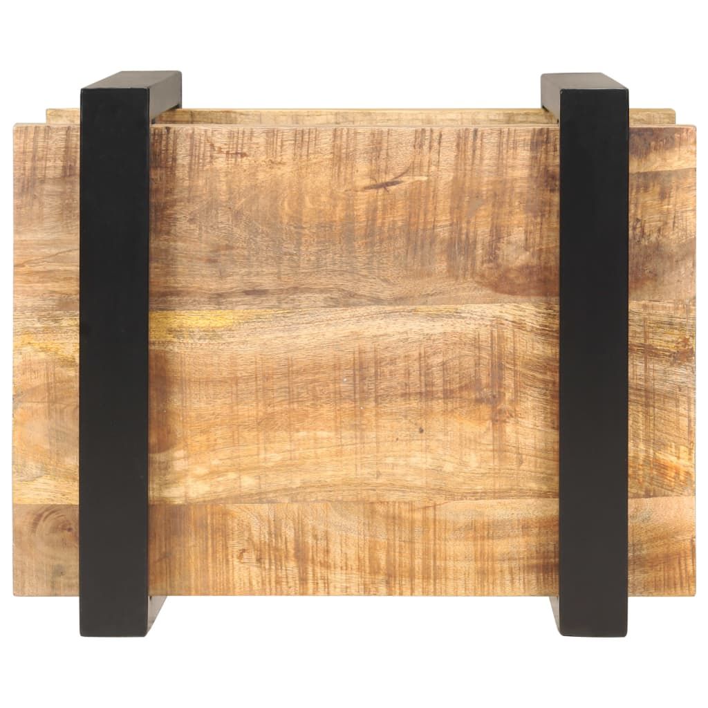 Bedside Cabinet Natural wood Rough mango wood, iron Medium