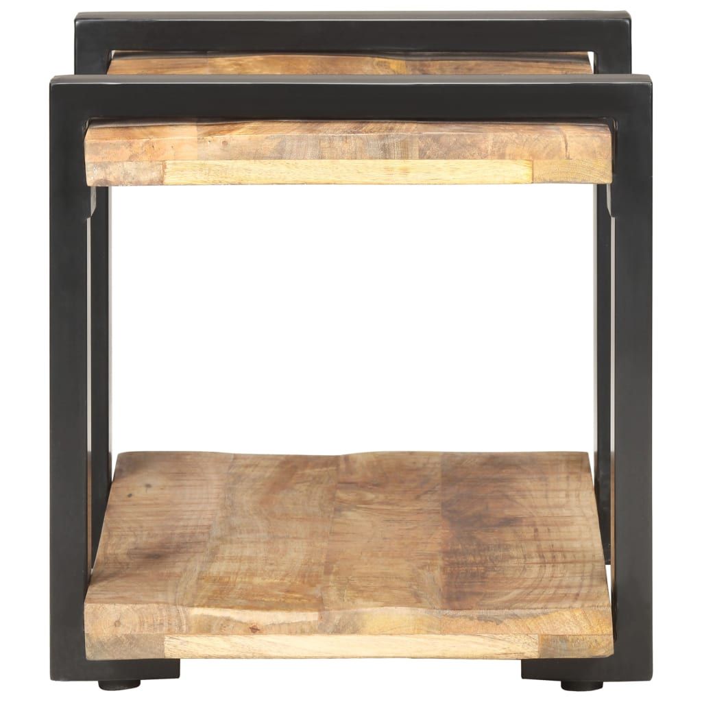 Bedside Cabinet Natural wood Rough mango wood, iron Medium