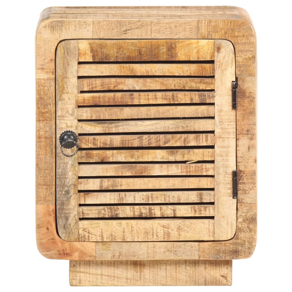 Bedside Cabinet Rough mango wood Medium Bedside Cabinet