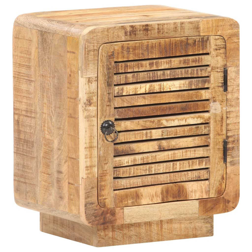 Bedside Cabinet Rough mango wood Medium Bedside Cabinet