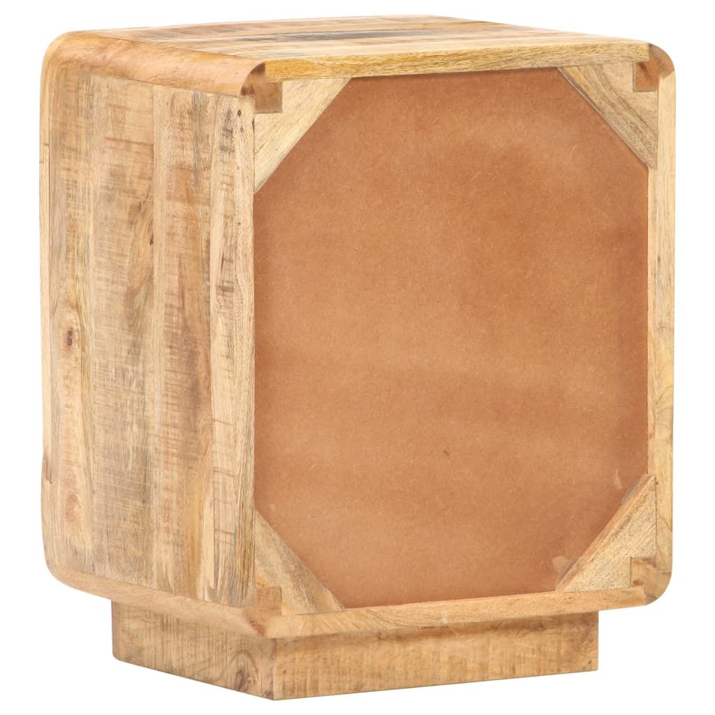 Bedside Cabinet Rough mango wood Medium Bedside Cabinet