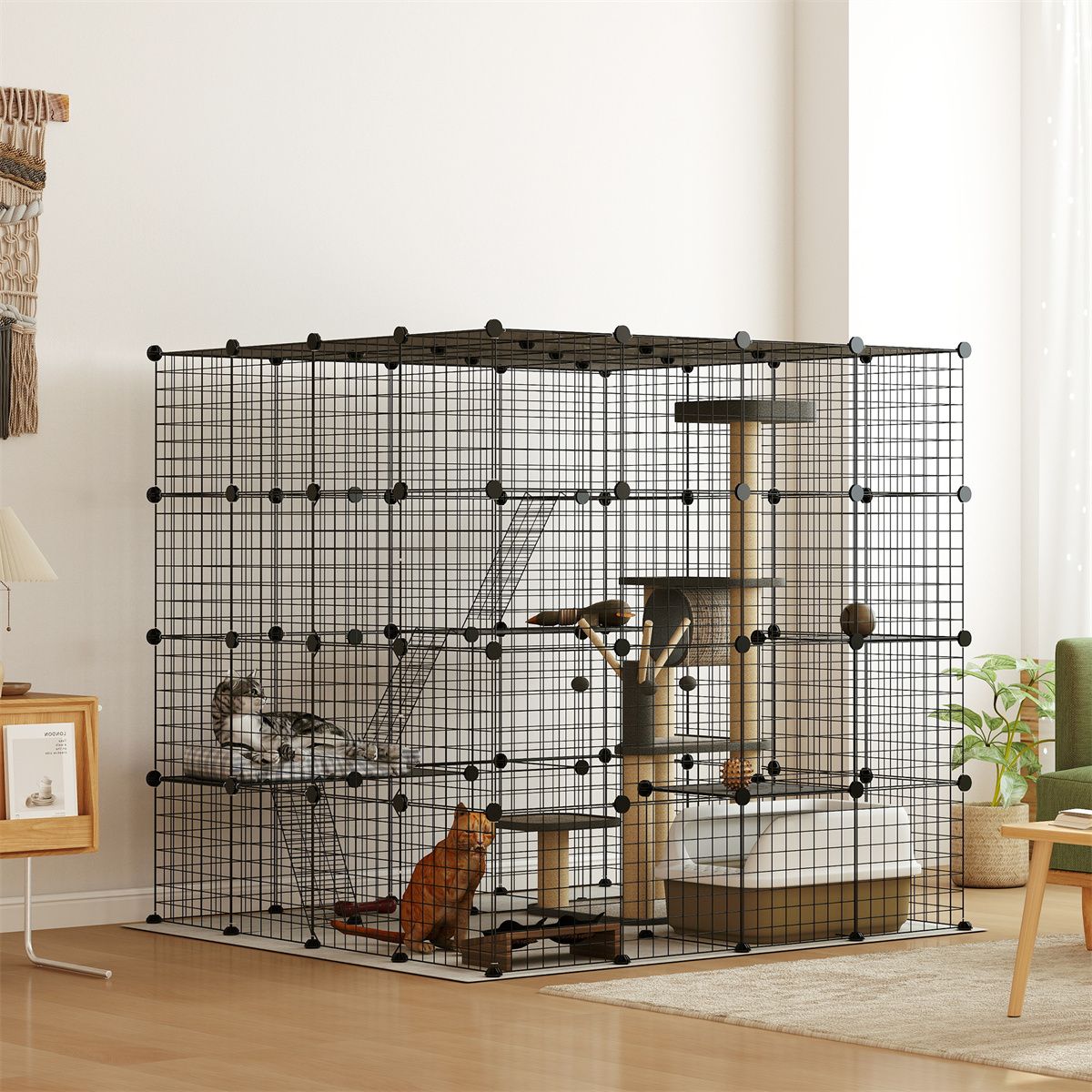 Cat Play Tunnel/Cat Cage ( Amazon Shipping)(Prohibited by WalMart)