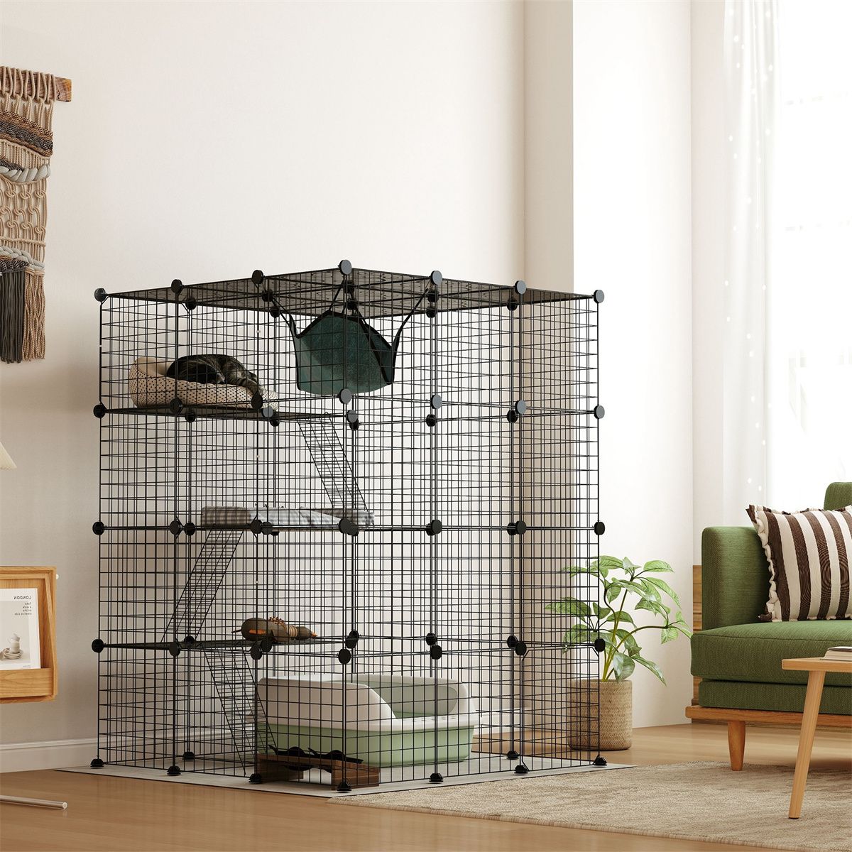 Cat Play Tunnel/Cat Cage ( Amazon Shipping)(Prohibited by WalMart)