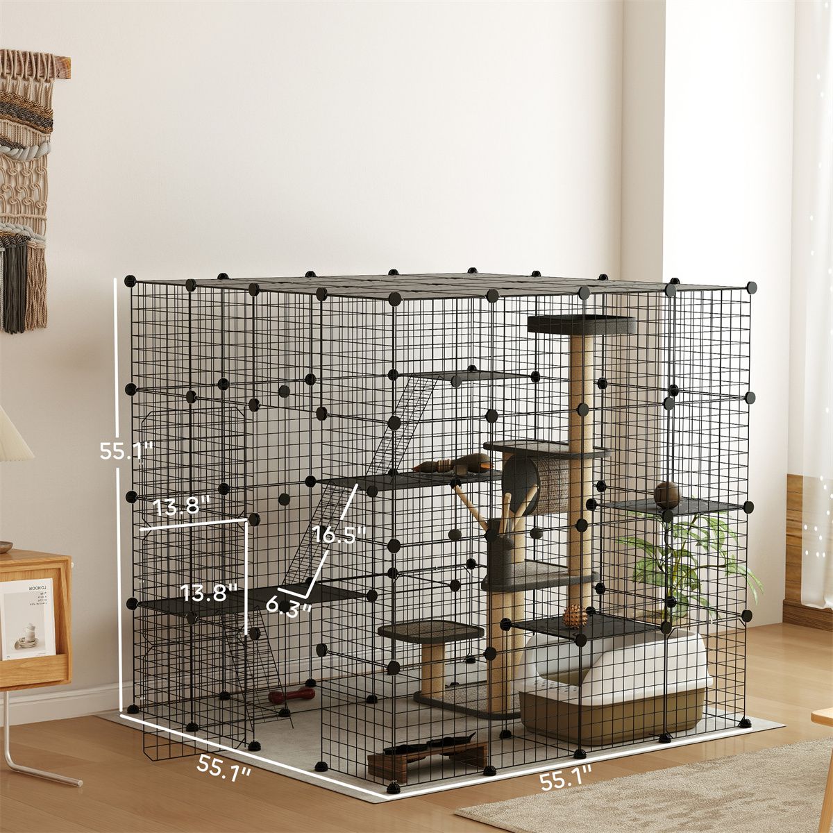 Cat Play Tunnel/Cat Cage ( Amazon Shipping)(Prohibited by WalMart)