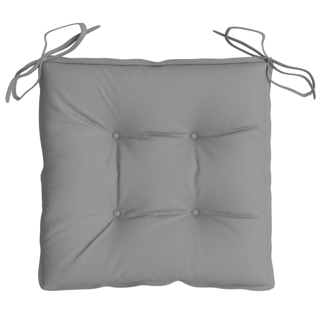 Chair Cushion Set of 2 Grey