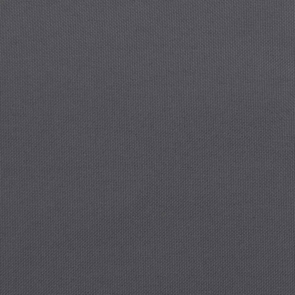Chair Cushions 4 pcs Anthracite 15.7"x15.7"x2.8" Oxford Fabric