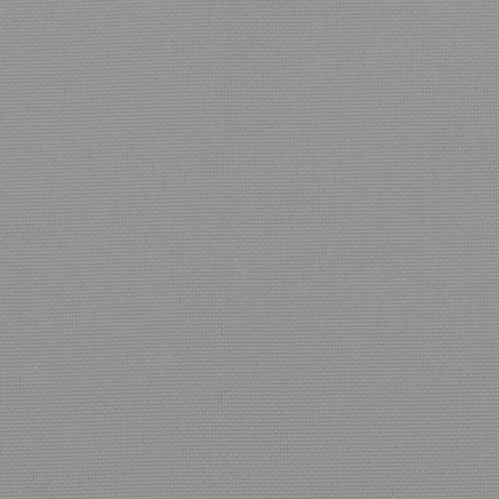 Chair Cushions 4 pcs Gray 15.7"x15.7"x2.8" Oxford Fabric