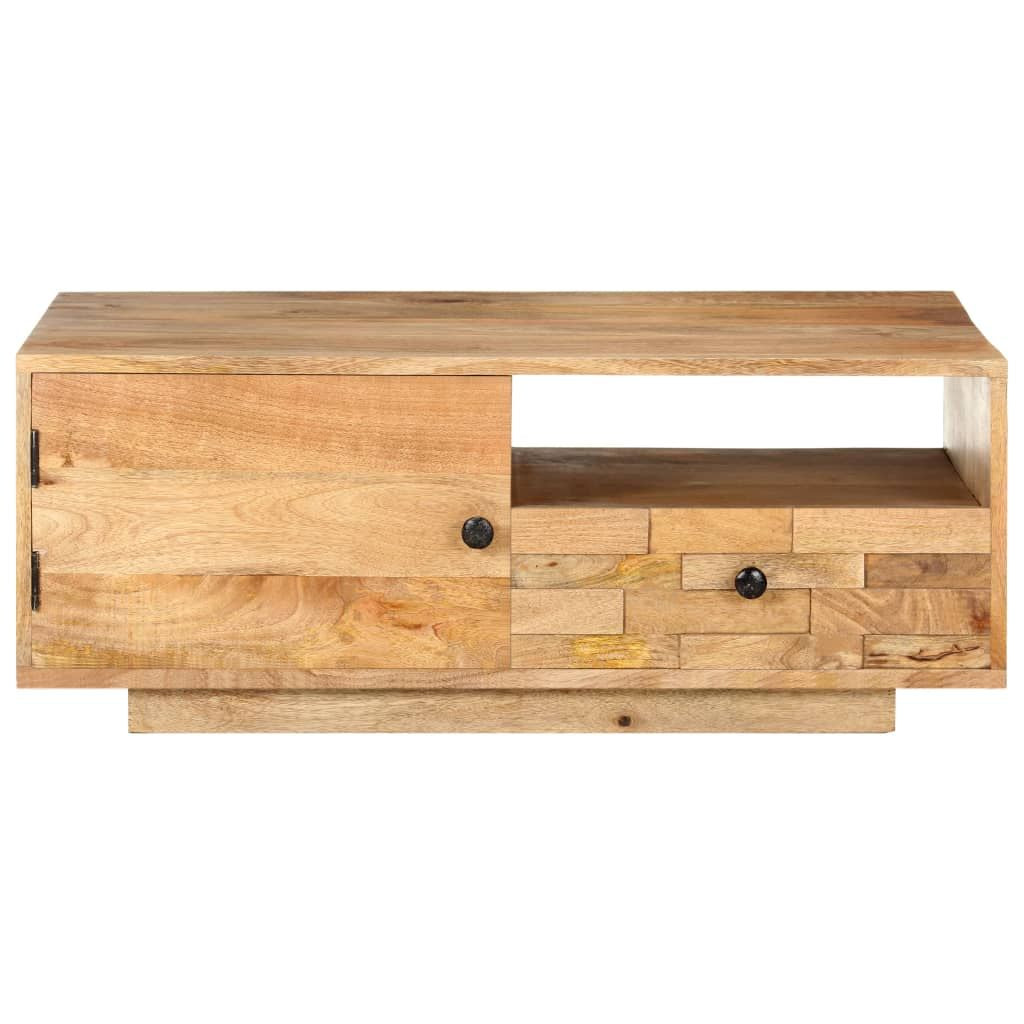 Coffee Table Natural Mango Wood Solid Mango Wood