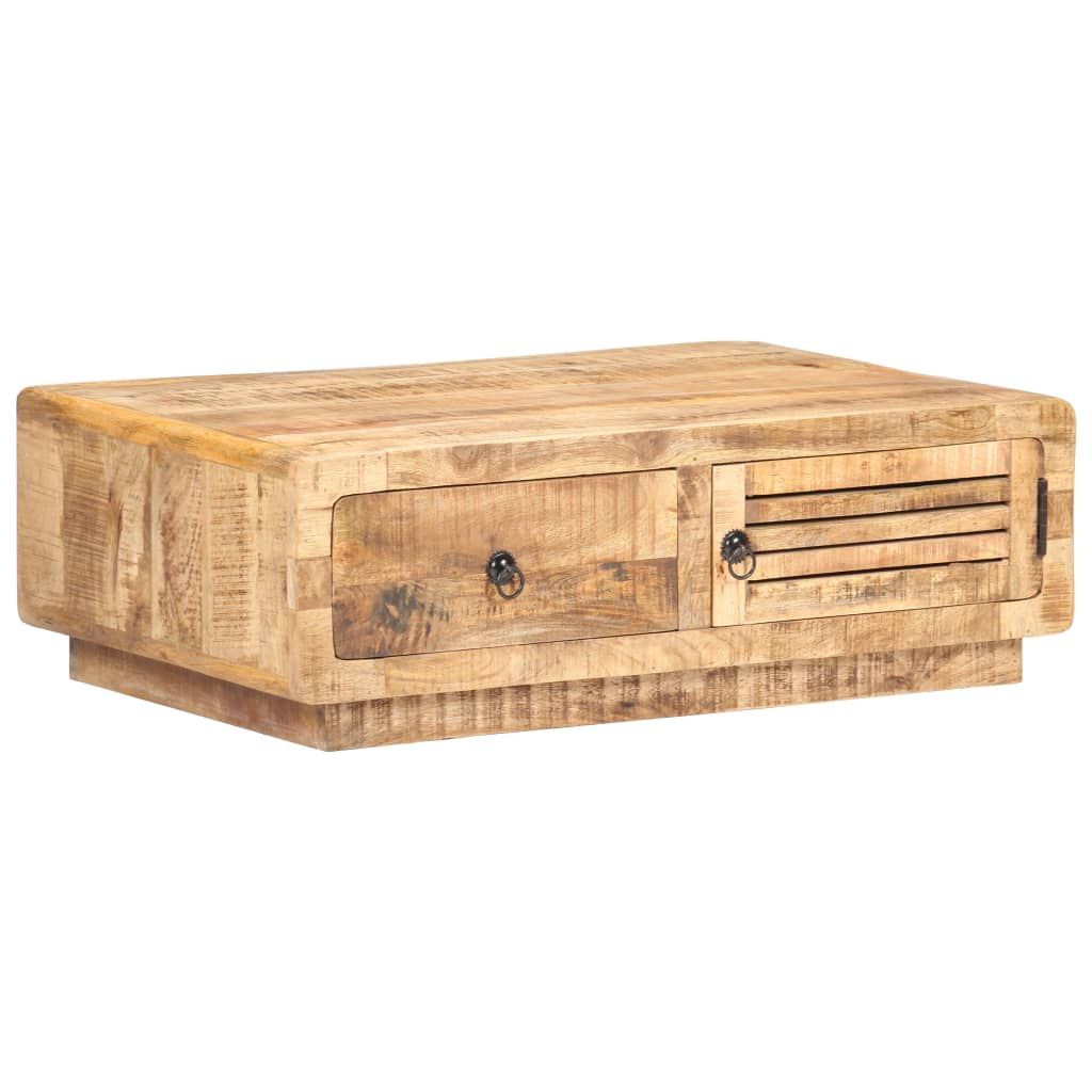 Coffee Table Natural wood Rough mango wood Medium Coffee Table