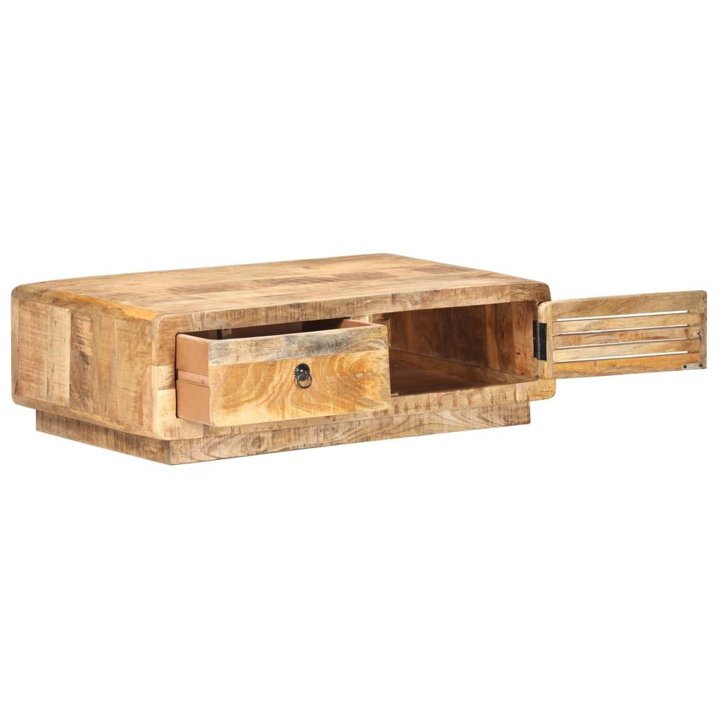 Coffee Table Natural wood Rough mango wood Medium Coffee Table