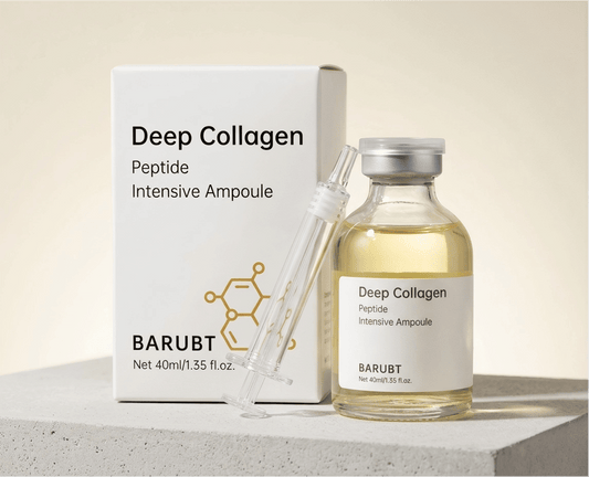 Deep Collagen Peptide Intensive Ampoule 40ml (1.35 fl.oz) - Advanced Hydrating Skin Serum, US Stock