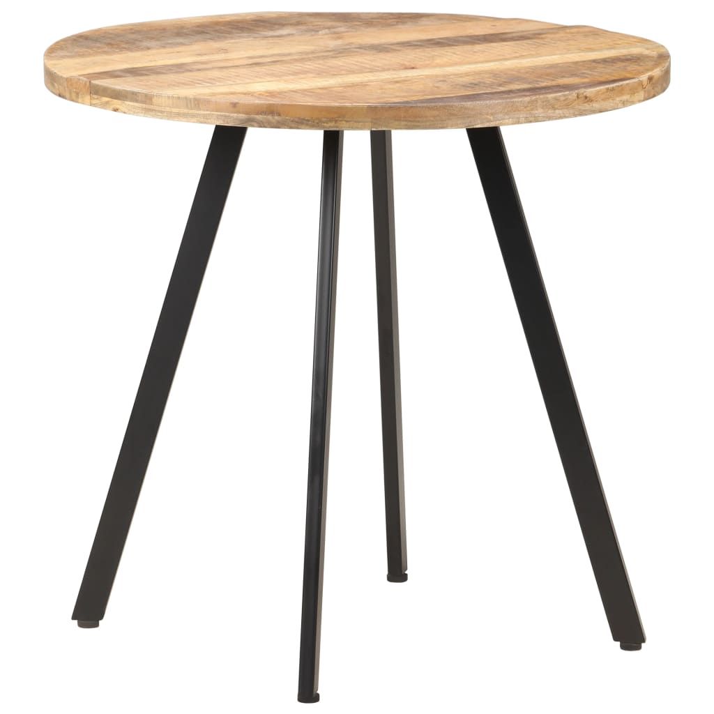 Dining Table Natural Mango Wood Rough Mango Wood Medium Durable