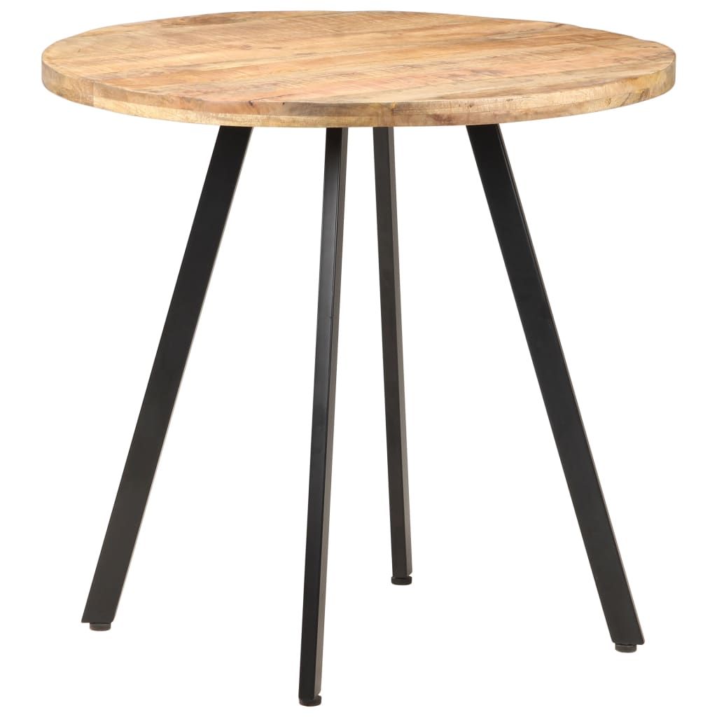 Dining Table Natural Mango Wood Rough Mango Wood Medium Durable
