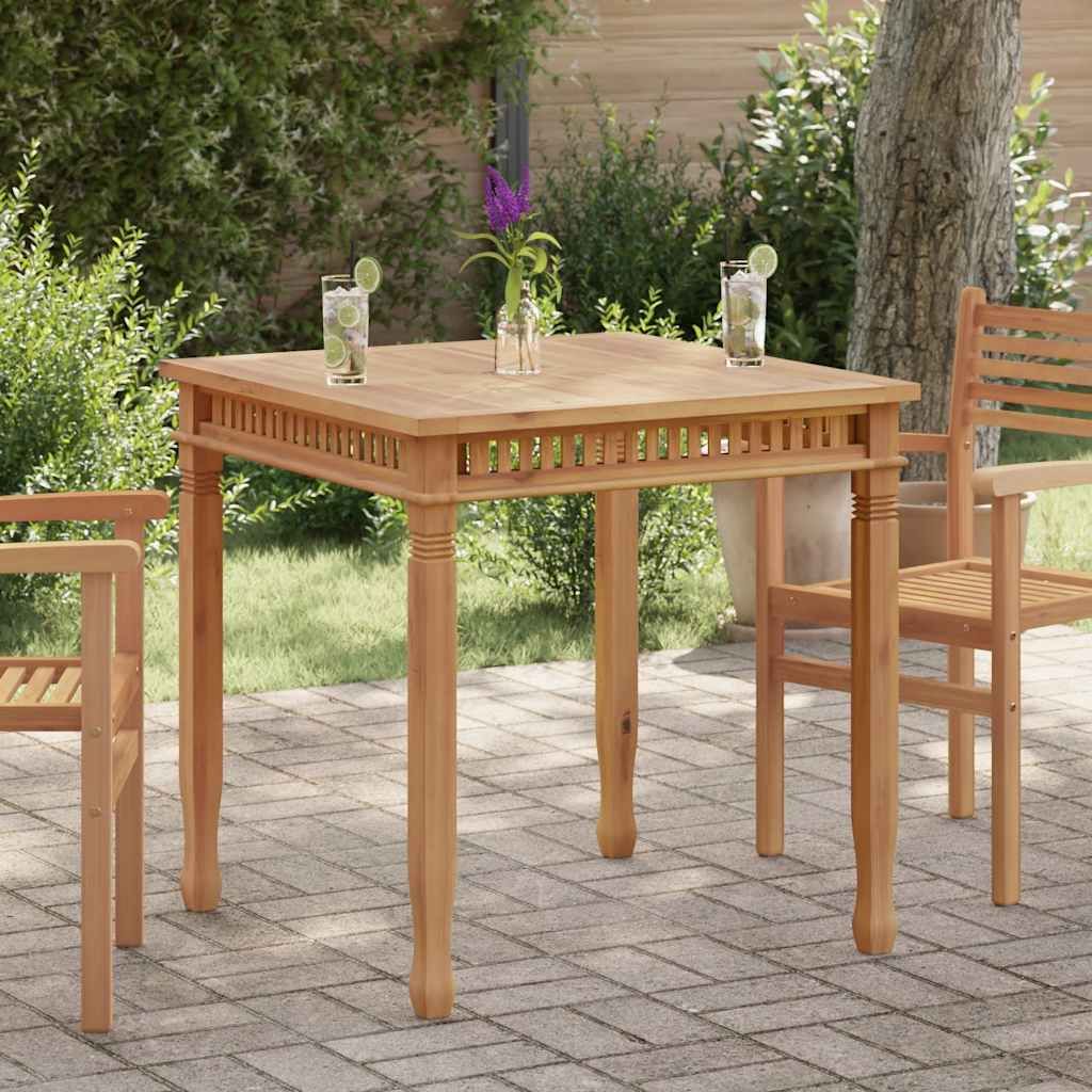 Dining Table Teak Fine sanded teak hardwood with a water-based finish
