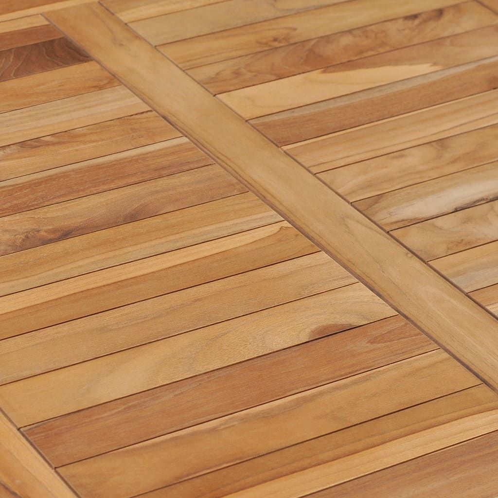 Dining Table Teak Fine sanded teak hardwood with a water-based finish