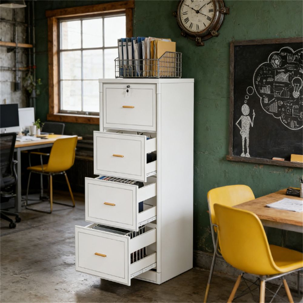 File cabinet, vertical file cabinet with storage space, storage cabinet