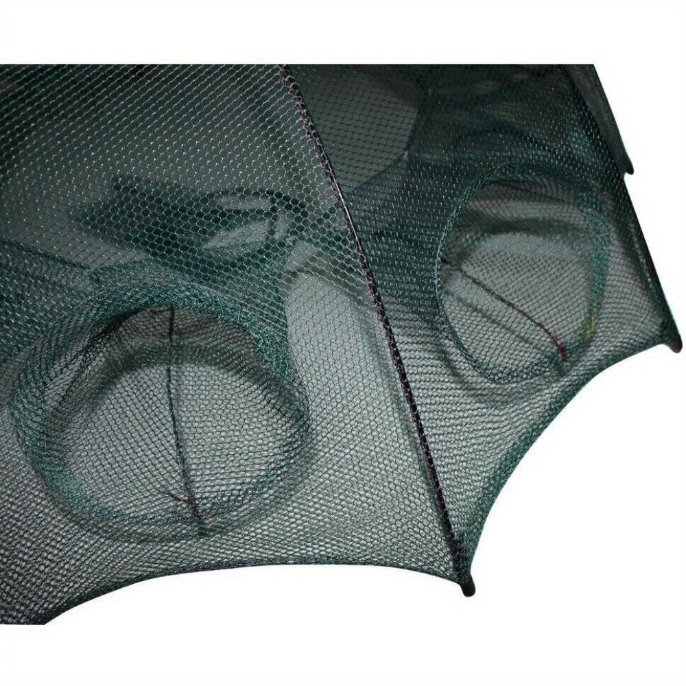 Fishing Bait Trap Crab Net Crawdad Shrimp Cast Dip Cage Fish Minnow Foldable