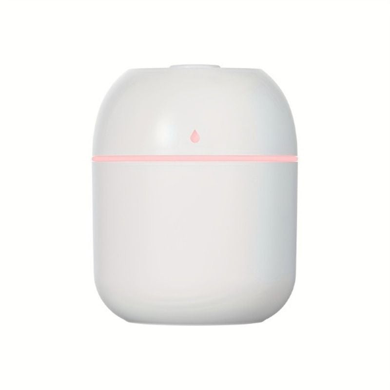 (FST-EV-6)Portable Mini Humidifier, 220ml,Small Cool Mist Humidifier, USB Personal Desktop Humidifier For Bedroom Travel Office Home