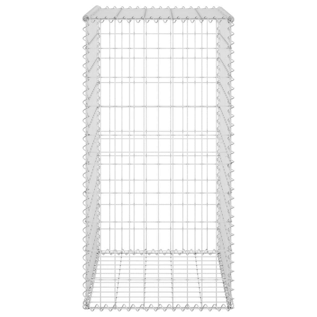 Gabion Wall with Covers Galvanized Steel 23.6"x19.7"x39.4"