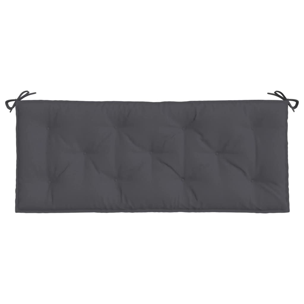 Garden Bench Cushion Anthracite 47.2"x19.7"x2.8" Oxford Fabric