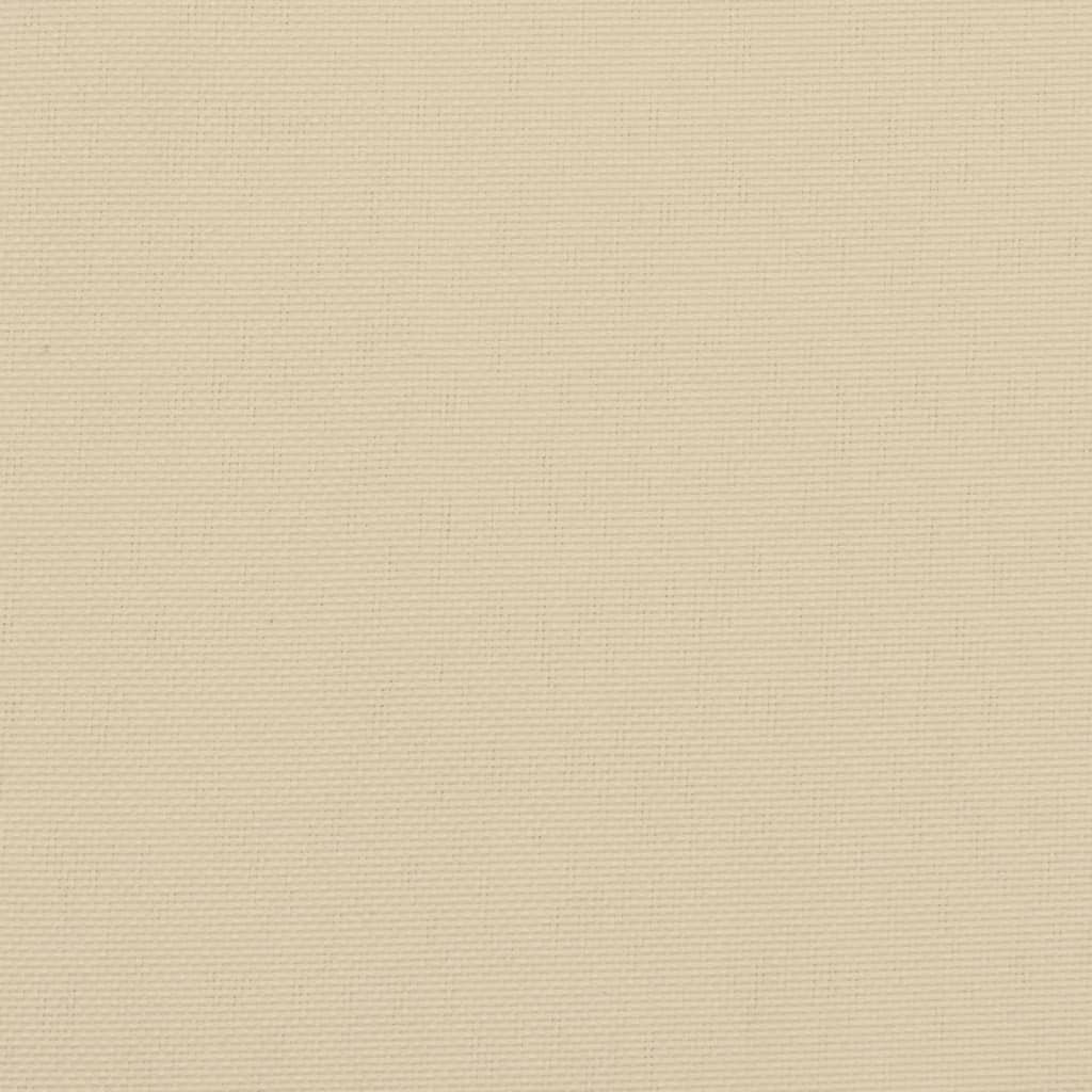 Garden Bench Cushion Beige 78.7"x(19.7"+19.7")x2.8" Oxford Fabric