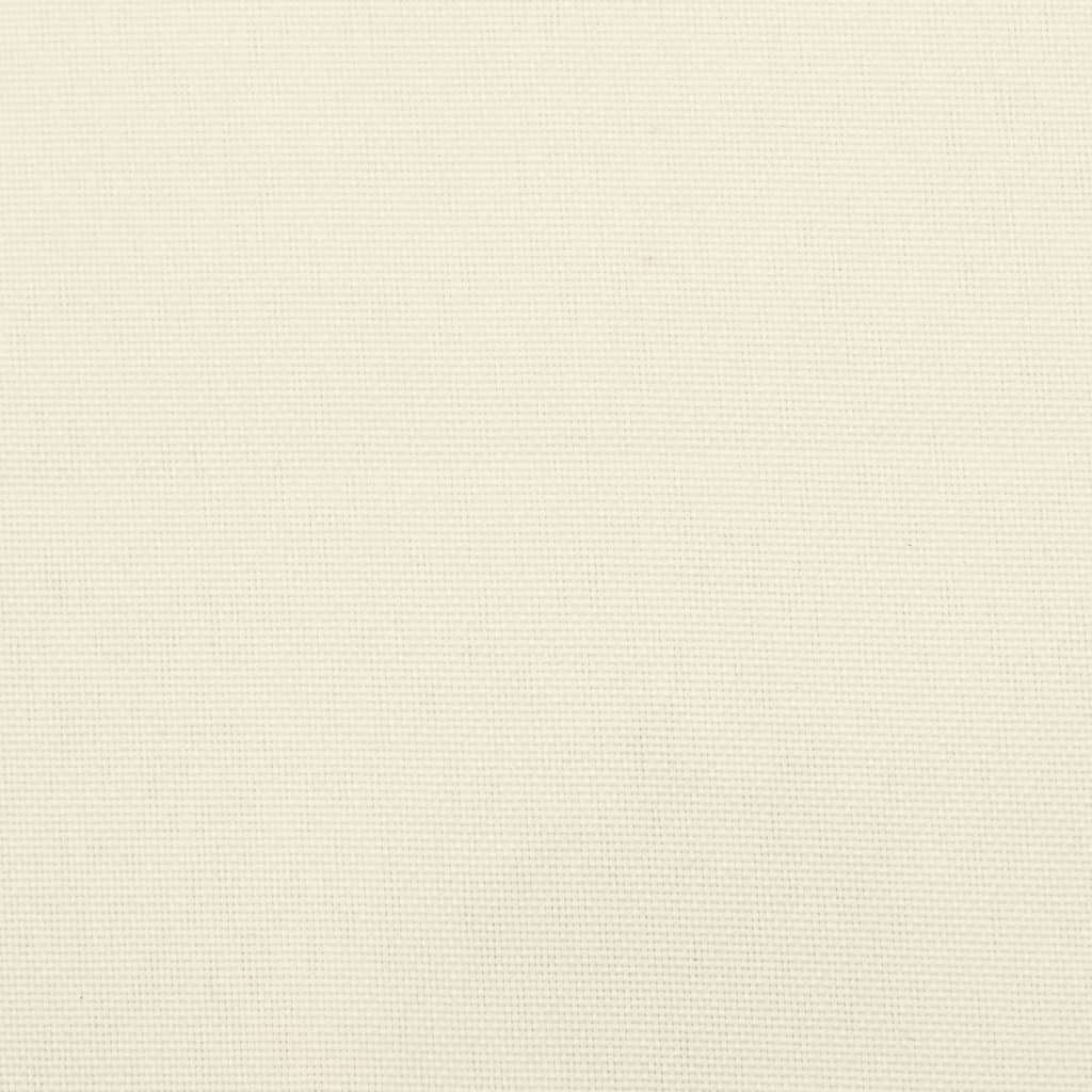 Garden Bench Cushion Cream White 39.4"x19.7"x2.8" Oxford Fabric