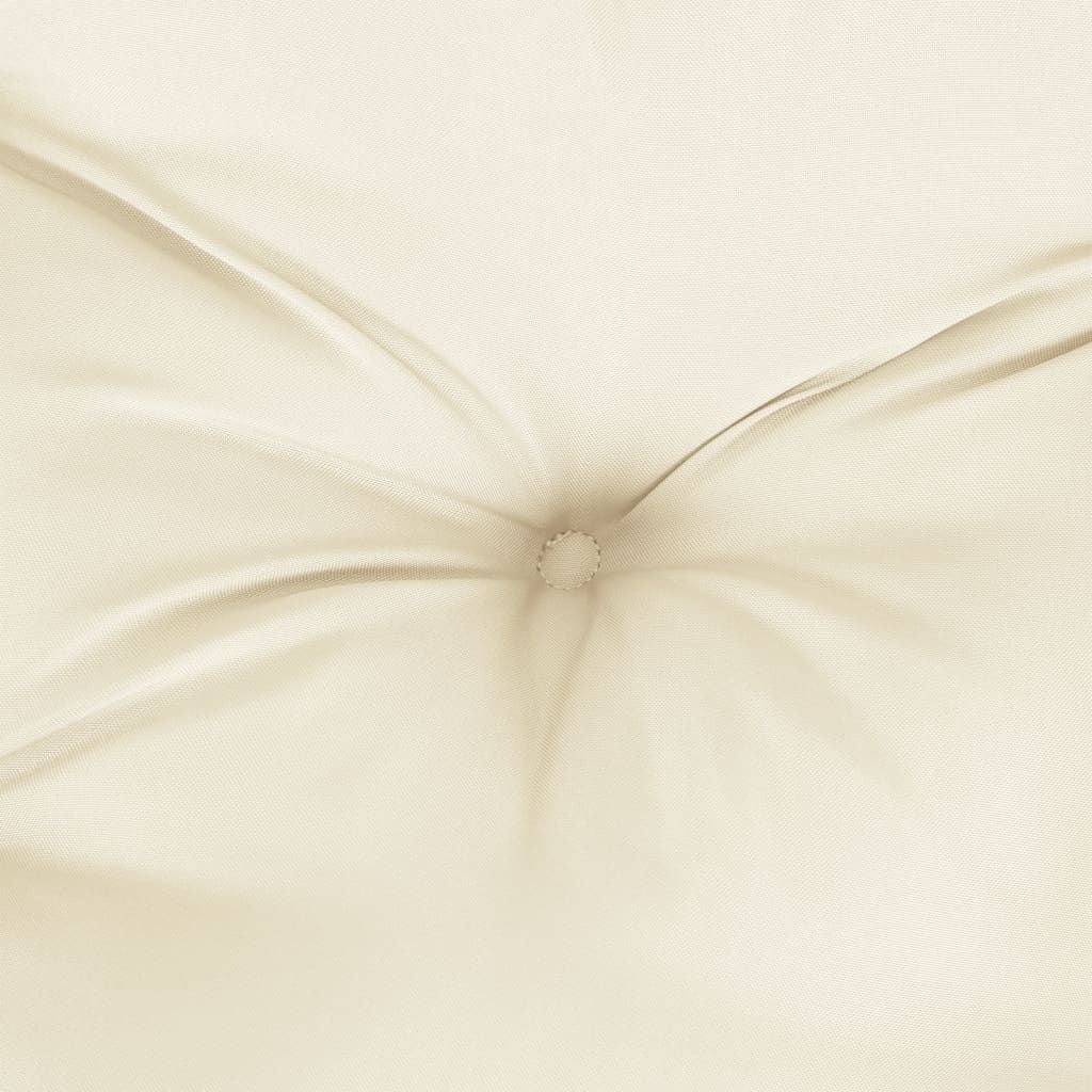 Garden Bench Cushion Cream White 78.7"x19.7"x2.8" Oxford Fabric