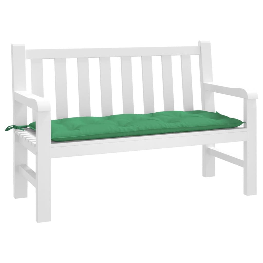 Garden Bench Cushion Green Oxford Fabric 47.2 x 19.7 in Non-slip