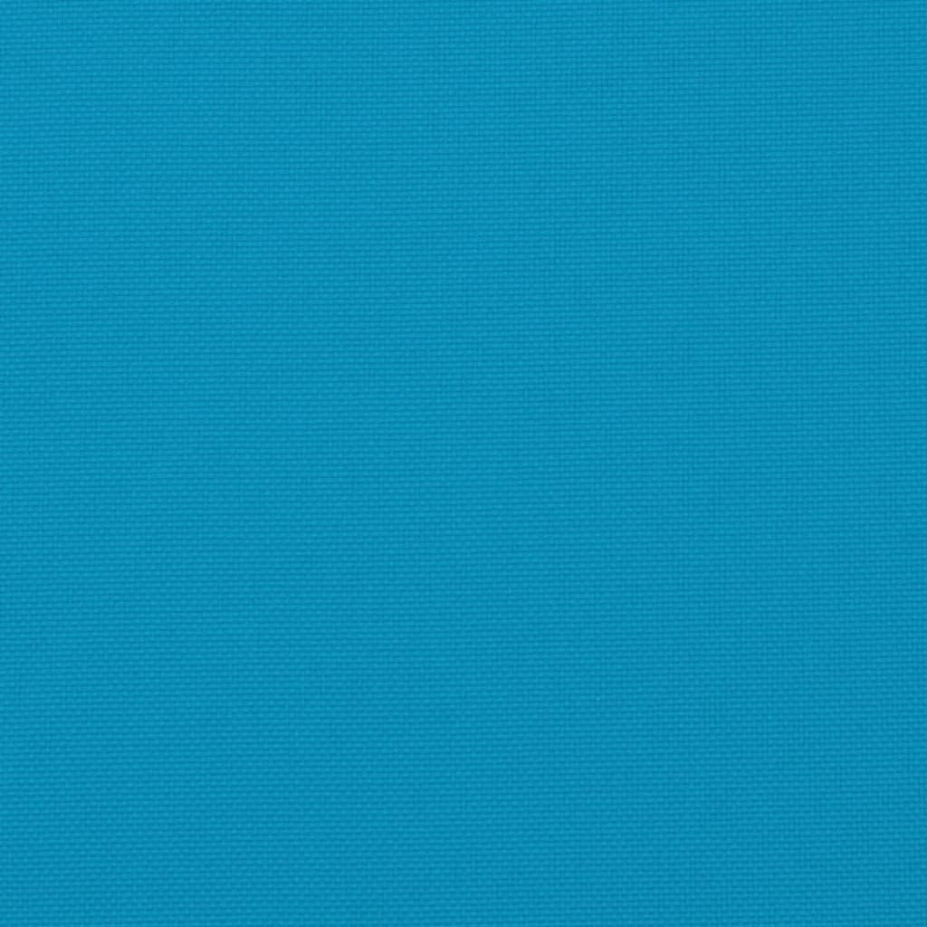 Garden Bench Cushion Light Blue 78.7"x(19.7"+19.7")x2.8" Oxford Fabric