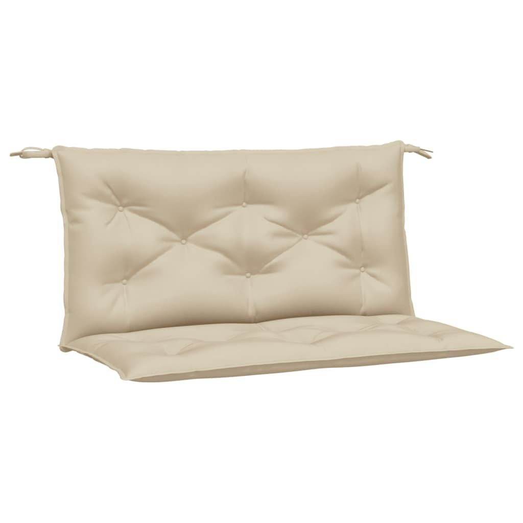 Garden Bench Cushion Set of 2 Beige Oxford fabric (100% polyester)