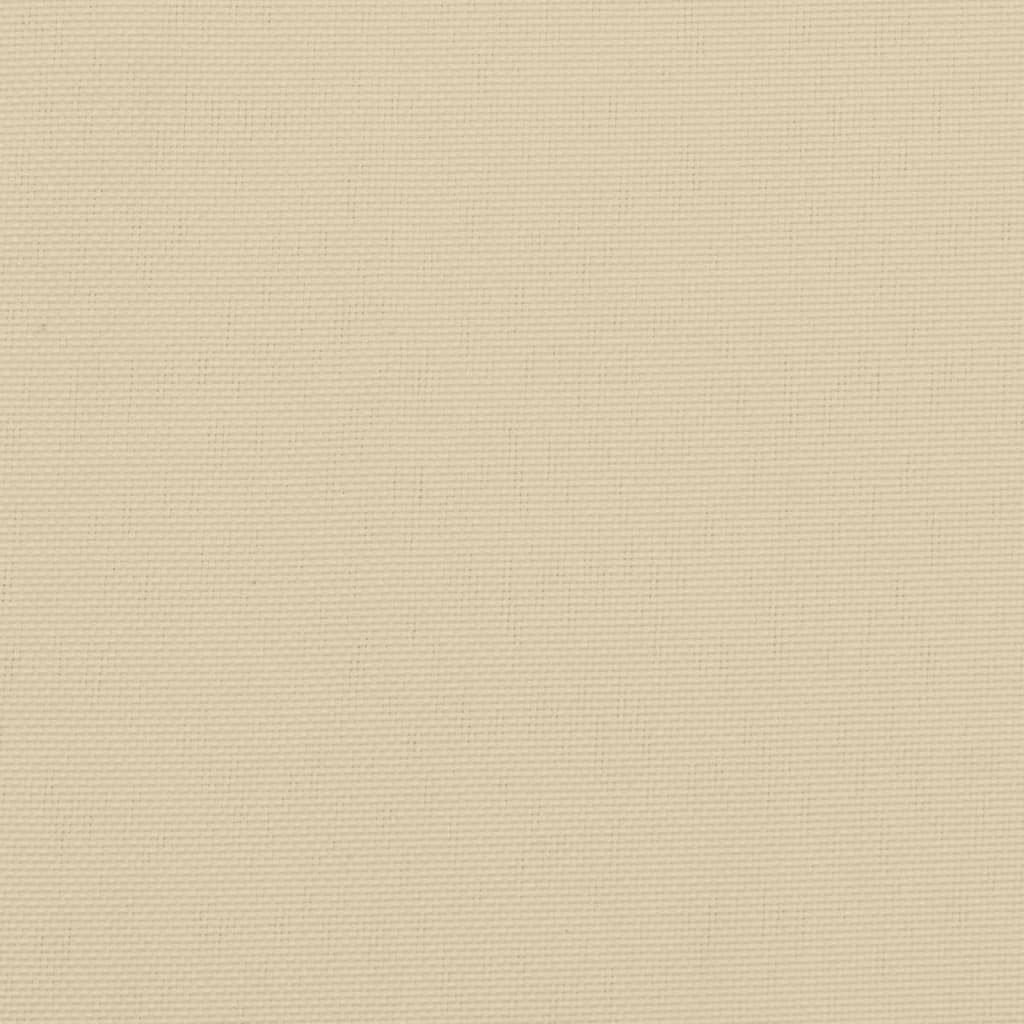 Garden Bench Cushion Set of 2 Beige Oxford fabric (100% polyester)
