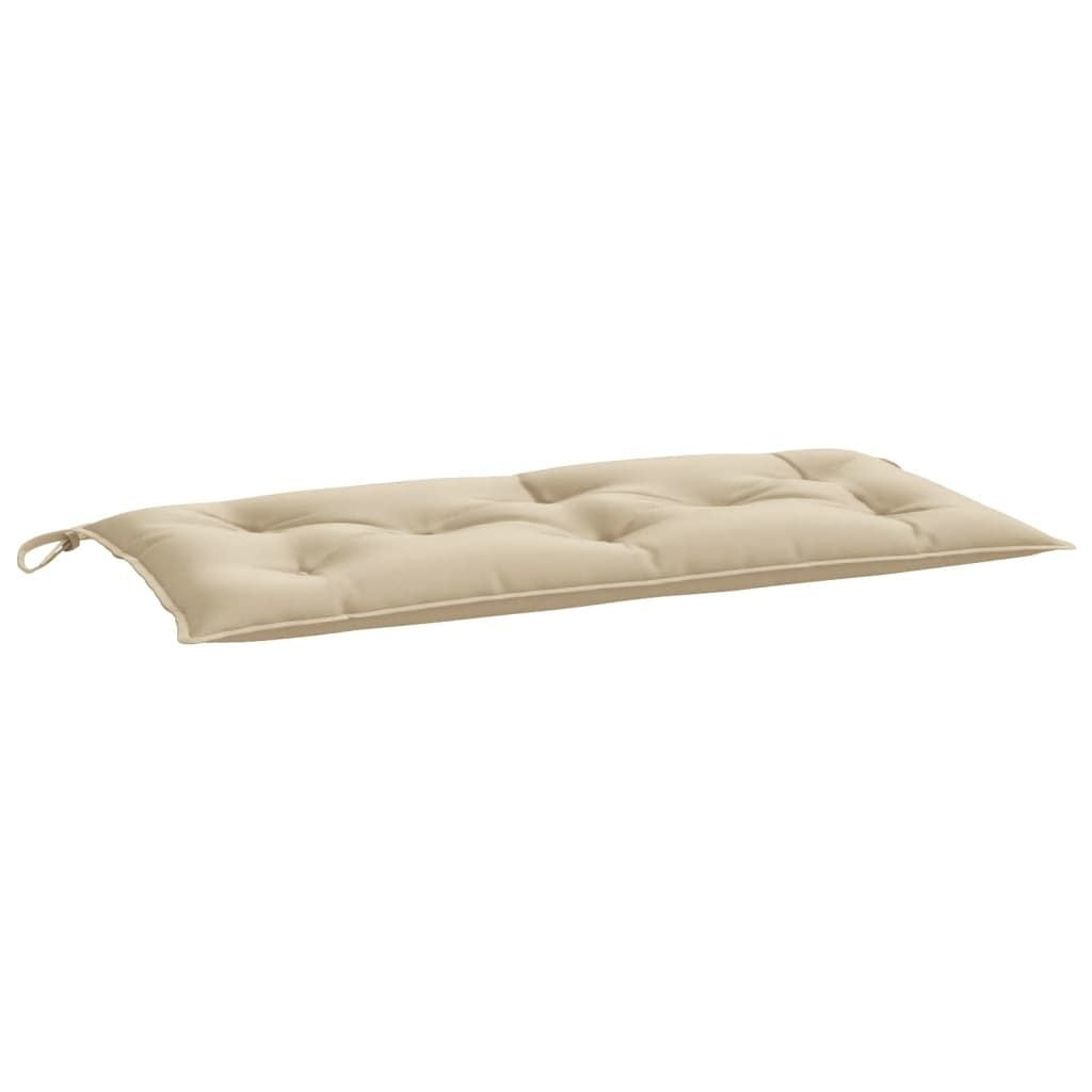 Garden Bench Cushion Set of 2 Beige Oxford fabric (100% polyester)