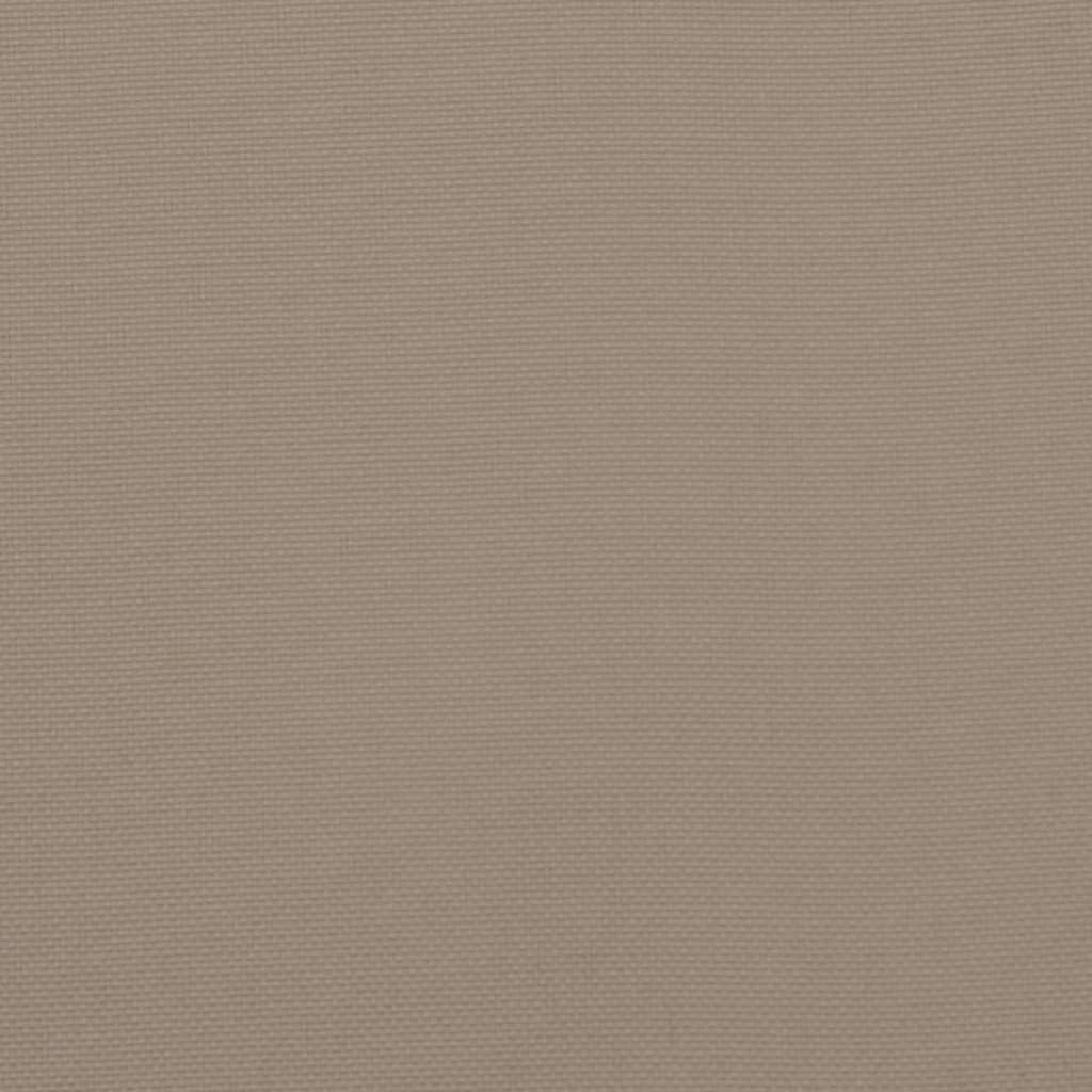 Garden Bench Cushion Taupe 59.1"x19.7"x2.8" Oxford Fabric