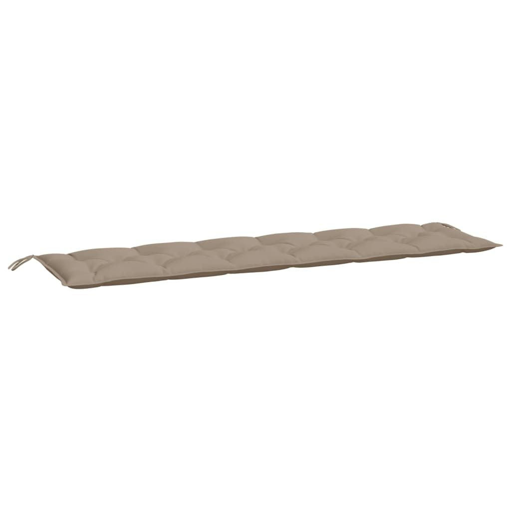 Garden Bench Cushion Taupe 78.7"x19.7"x2.8" Oxford Fabric