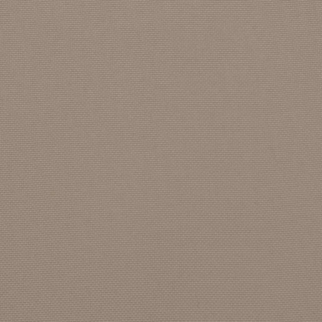 Garden Bench Cushion Taupe 78.7"x19.7"x2.8" Oxford Fabric